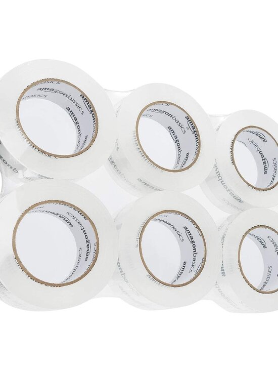 Other - Ultimate 6-Pack Crystal Clear Packing Tape 1.88" x 109 Yards for Secure Sealing